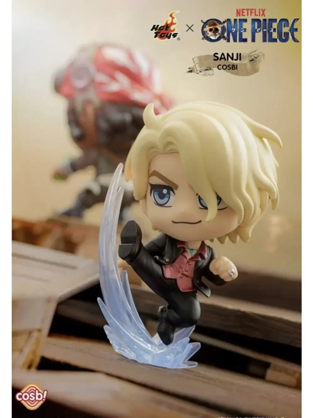 One Piece x Netflix x Cosbi Collectible Figurine Series, Authentic - Sanji, NEW